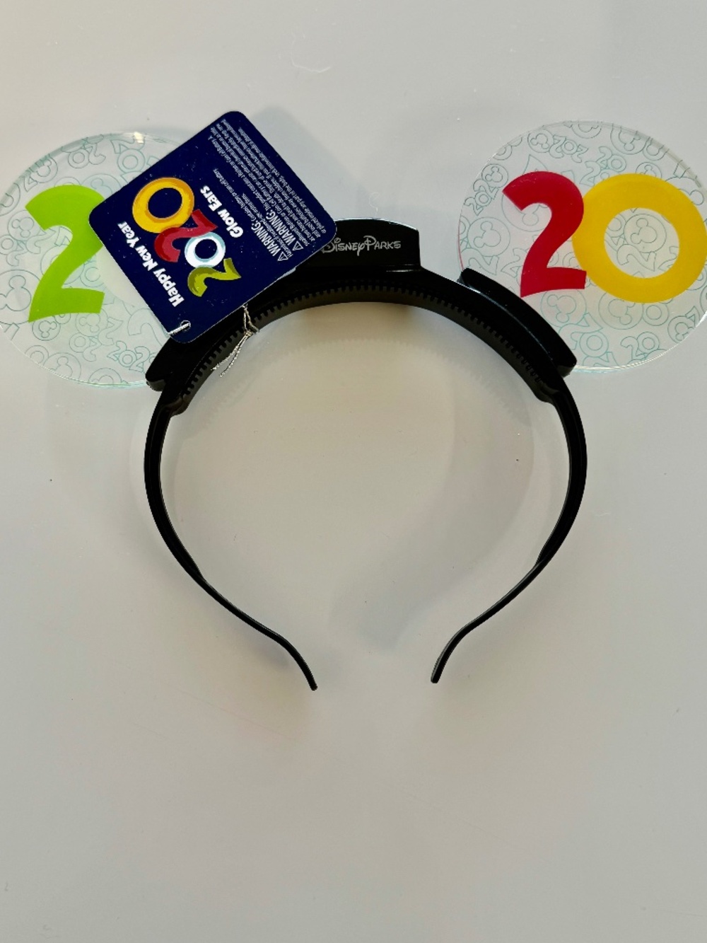 Pair of Brand New 2020 Disney Glow Ears - New Year's Eve